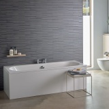 Lifestyle image of Ideal Standard Tesi 1700 x 700mm Rectangular Double-Ended Bath